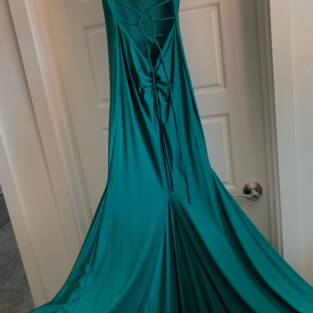 Emerald green Gown